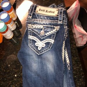 Rock revival bootcut jeans size 23